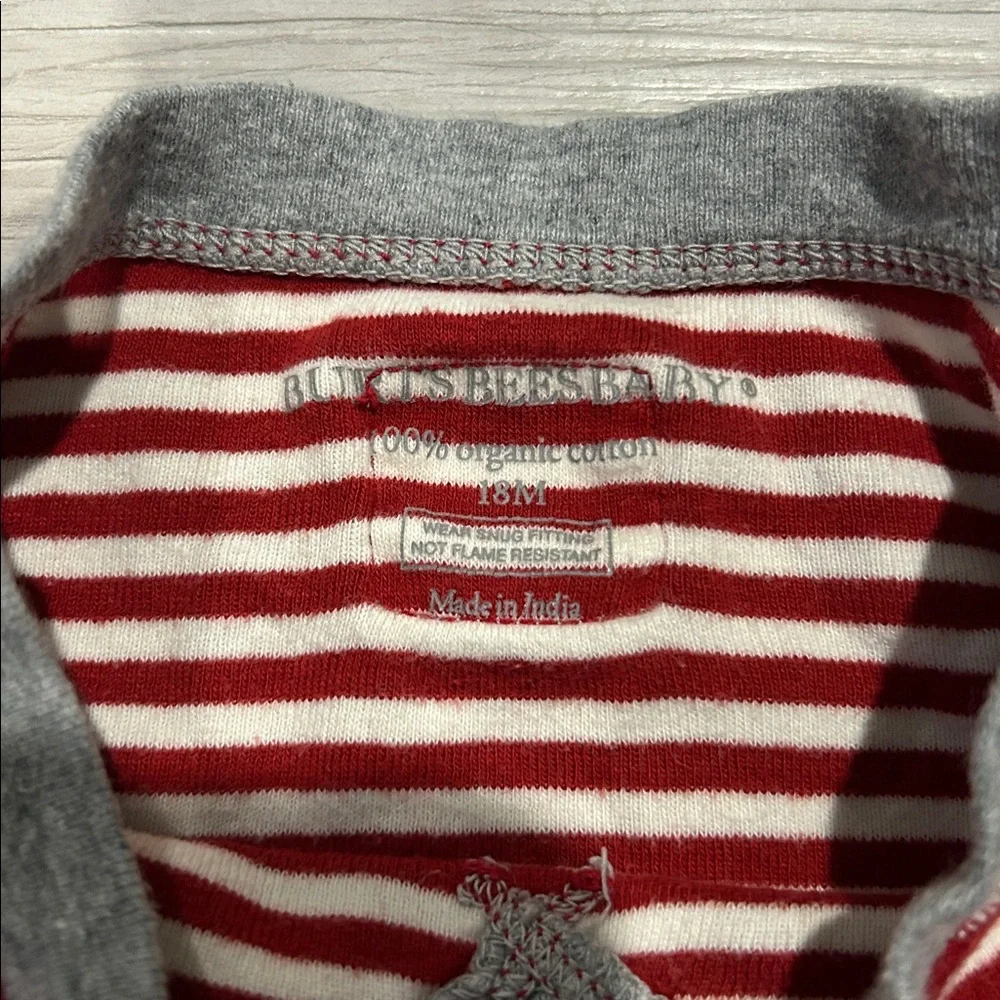 Burt’s Bees Baby Pajamas Sz 18 months